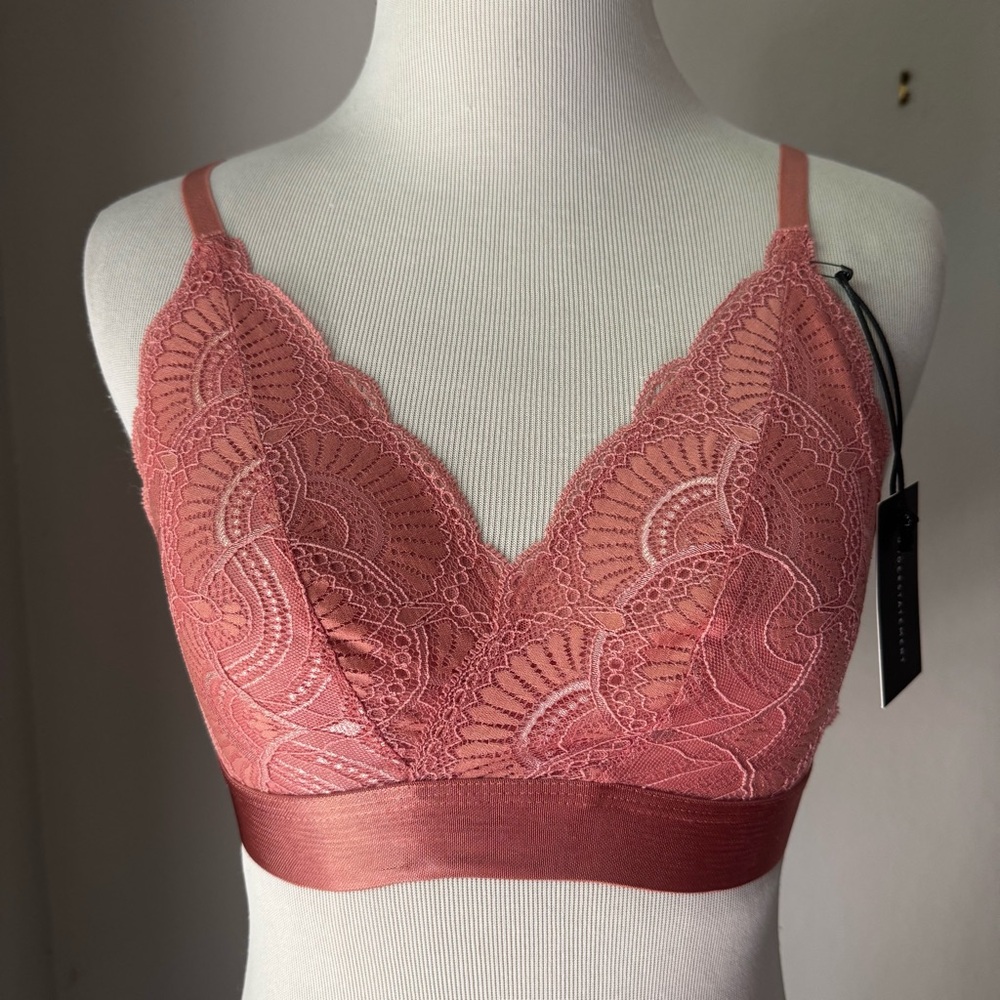 Understatement Lined Bralette (Faded Pink)